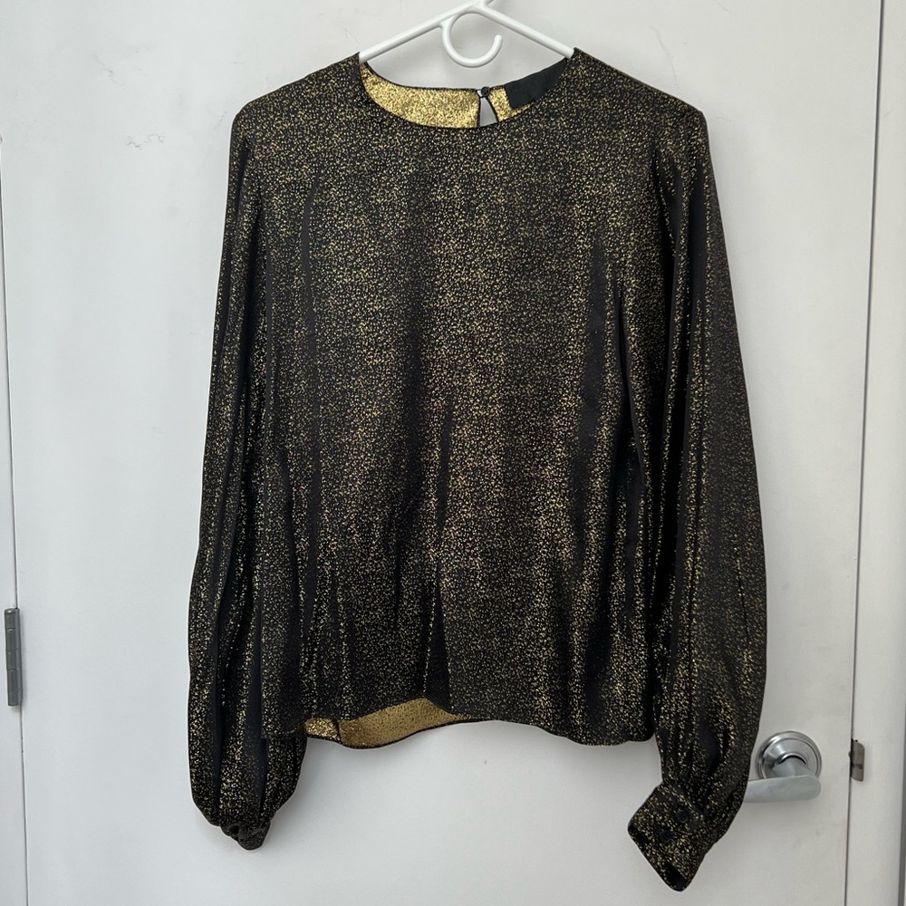 Nili Lotan Loretta Blouse Size XS